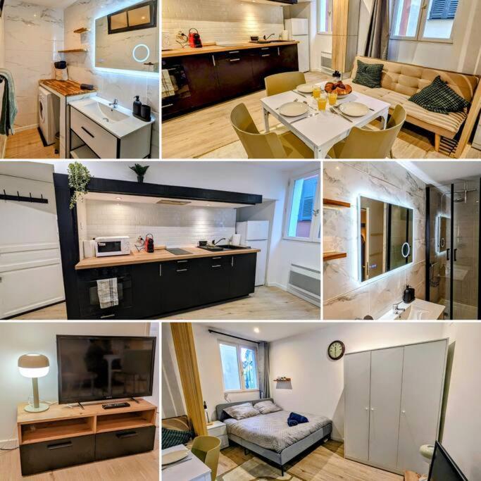 Le Studio Cosy, Centre Historique, Wifi, Neuf Grasse Luaran gambar